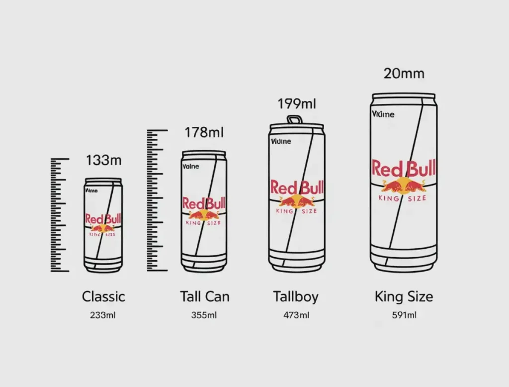 How Tall Is a Red Bull Can