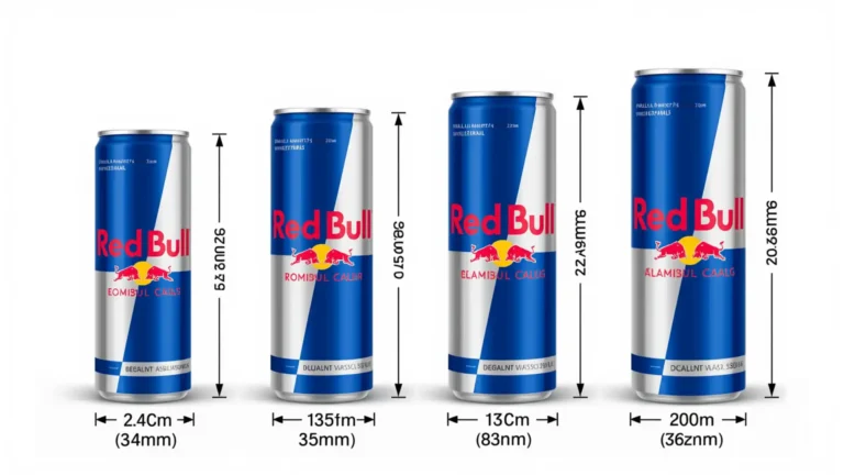 Red Bull Can Dimensions